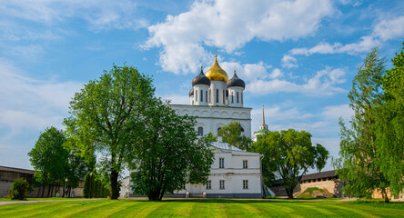 The Pskov Kremlin is an ancient citadel in Pskov, Russia. In the central part of the Old Town is...