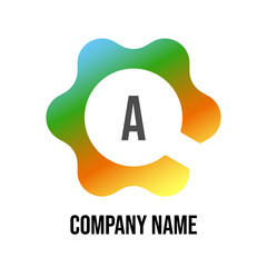 Initial Letter Logo A Vector Design