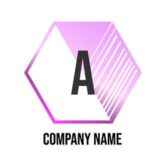 Initial Letter Logo A Vector Design