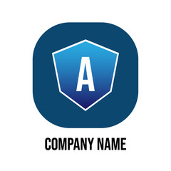 Initial Letter Logo A Vector Design