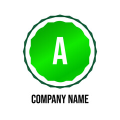 Initial Letter Logo A Vector Design