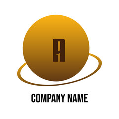 Initial Letter Logo A Vector Design