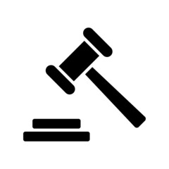 Auction icon vector. bargaining illustration sign. sold symbol or logo.