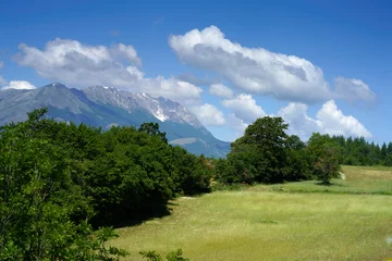 Foto op Canvas Landscape of Valle Peligna, Abruzzo, near Raiano and Anversa © Claudio Colombo