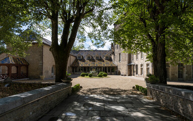 Chateau Santenay Courtyard France