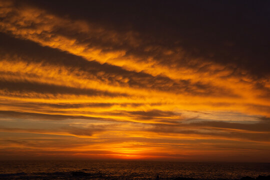Sunset views over the Faro de Jose Ignacio (Jose Ignacio Lighthouse), Punta del Este, Uruguay