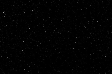 Starry night sky.  Galaxy space background.  Stars in the night.  3D photo of night sky with stars. 