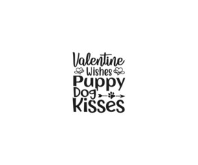 Dog Bandana Vector, Valentine's Day Dog Bandana, Valentine's Day Quote, Valentine Wishes Puppy Dog Kisses, Dog Bandana Quote, Love to Dog Bandan,  Valentine's saying, Dog Life 
