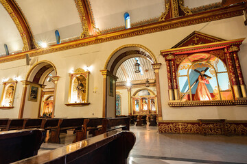 Fototapeta na wymiar interior of the cathedral of saint mary