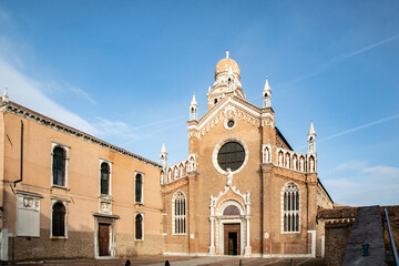 Obraz premium A church in Cannaregio, Venice