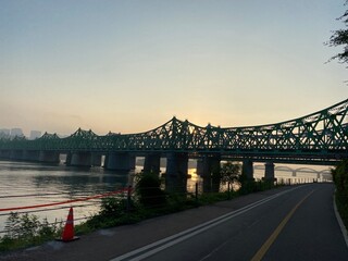 bridge at night