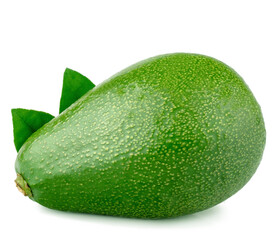 Avocado isolated on a white background