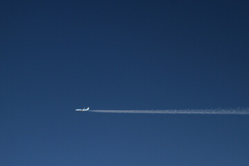 airplane in the sky