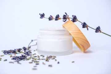 Lavendel Creme Kosmetik Pflegecreme