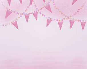 Pink birthday background. Use for concept design wallpaper christmas, valentine festival of love.