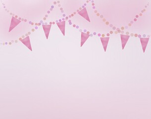 Pink birthday background. Use for concept design wallpaper christmas, valentine festival of love.