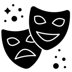 mask solid icon