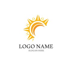 Sun Vector illustration Icon Logo