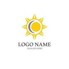 Sun Vector illustration Icon Logo