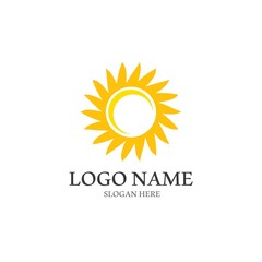 Fototapeta premium Sun Vector illustration Icon Logo