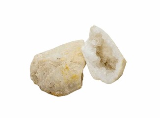 Geoda de Cuarzo Blanco Natural