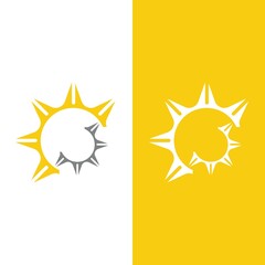 Sun Vector illustration Icon Logo