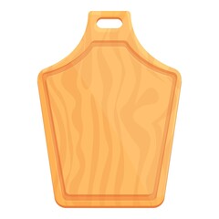 Sausage board icon cartoon vector. Meat breakfast. Hearty food