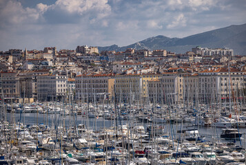 The Old Port in Marseille, France
