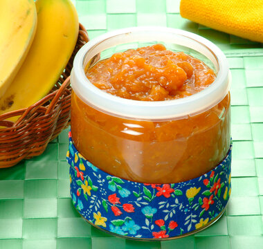 Compotas de frutas doce