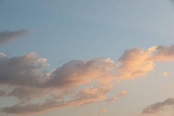Blue sky and white clouds