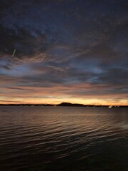 Obraz premium sunset over the sea