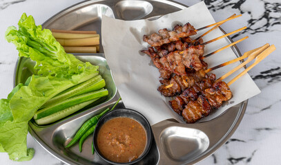 Thai Food Mixed Selections 