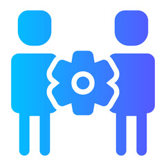 administrators gradient icon