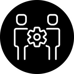 administrators glyph icon