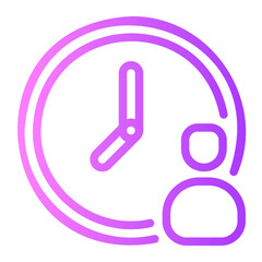 appointment gradient icon