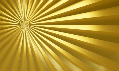 3D rendering gold background