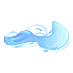 Gun flash muzzle icon cartoon vector. Shot effect. Flame bullet