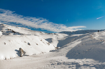 La neve di gennaio in Appennino