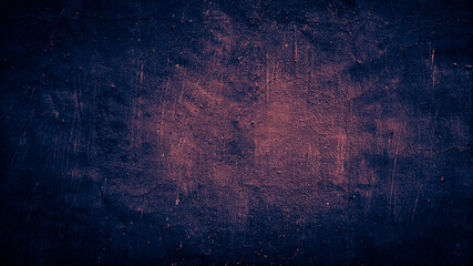 grunge brown abstract old cement concrete wall texture background. - obrazy, fototapety, plakaty