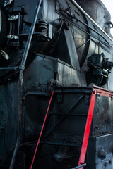 Old steam engine details