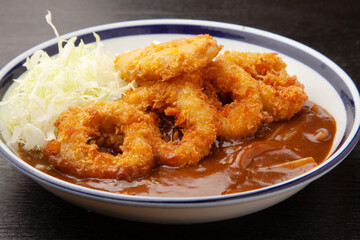 イカリングフライカレー