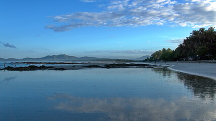 Beach at dawn in Tamarindo, Costa Rica