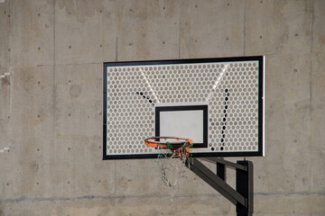 熊本の光の森近くの公園 バスケットコート