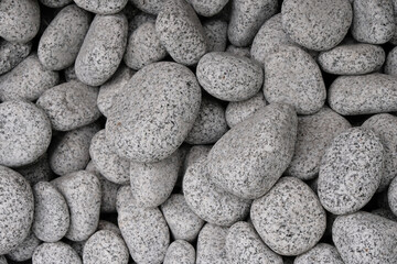 Fototapeta na wymiar Decorative pebbles for design. Dalmatian stones.