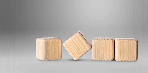 woodblocks cubes on the background. new year 2021- 2022 concept.