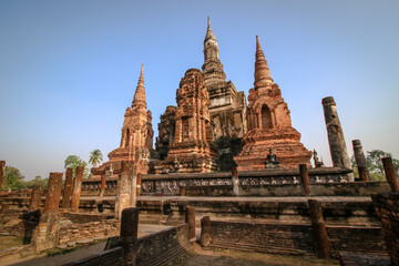 Fototapeta premium Ruins from the historic city of Sukhothai