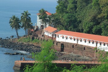 Fototapeta na wymiar Aguada Central Jail in Goa