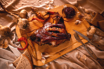 baked pork knee