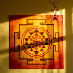 Shri yantra poster