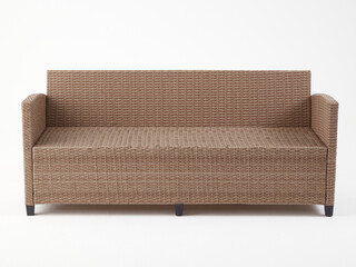 Outdoor furniture isolated on white background.